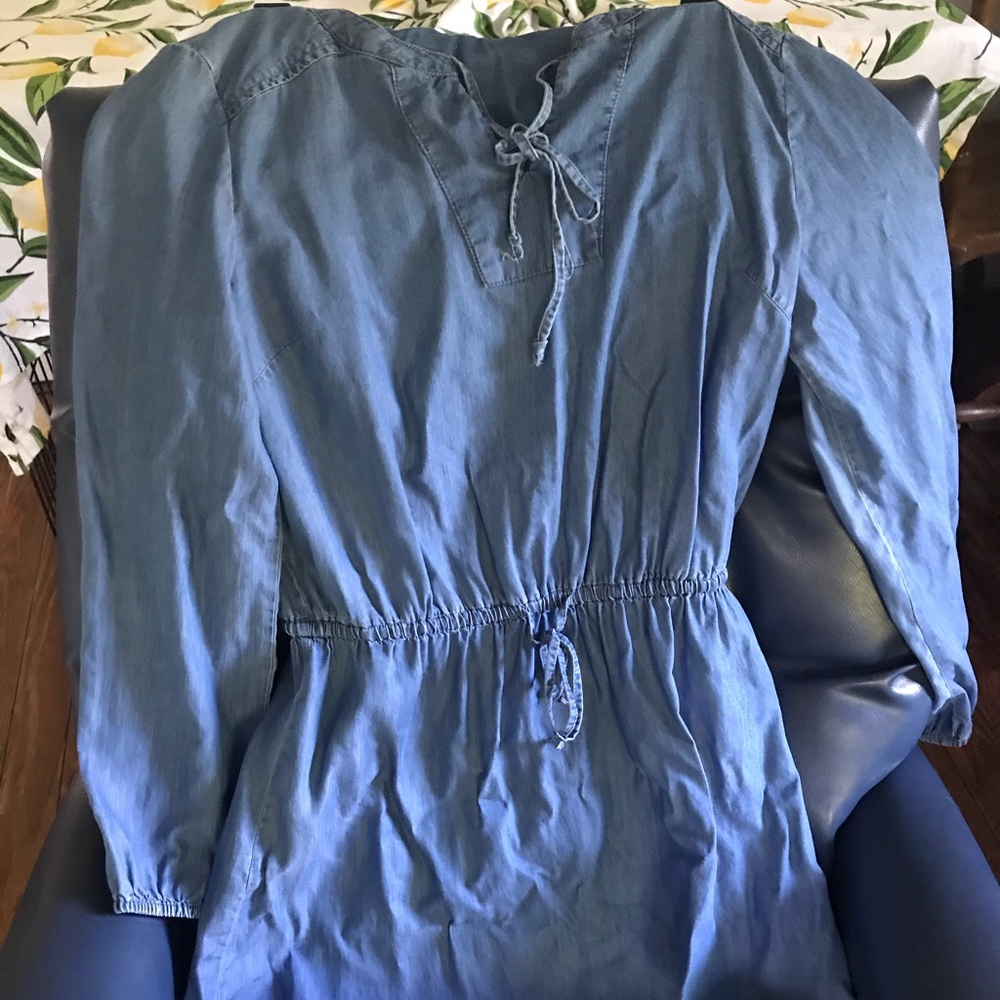 Blue jean dress